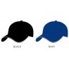 Cap with reflective trim - mod. 4213:Navy, Cotton, Grey